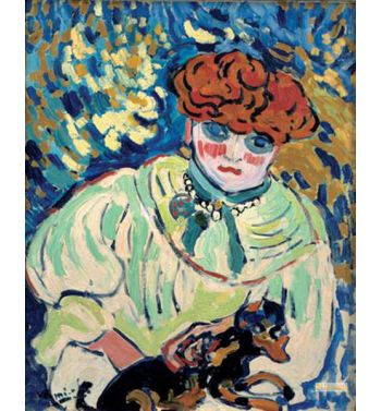 Woman With A Dog 1906