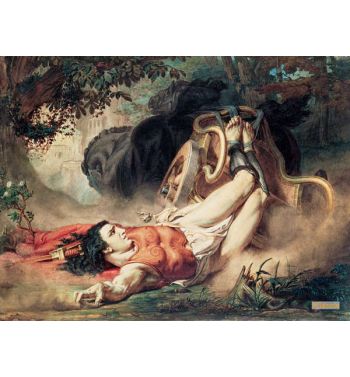 The Death Of Hippolyte 1860