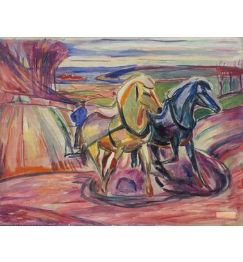 Spring Ploughing, 1916