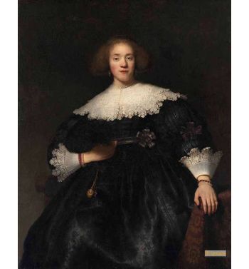 Young Woman With A Fan