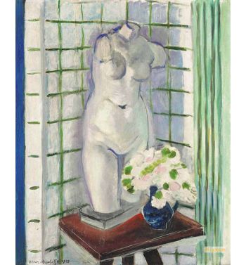 Antique And Carnations 1928