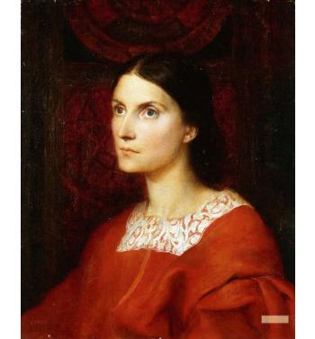Portrait Of Lady Wolverton Nee Georgina Tufnell