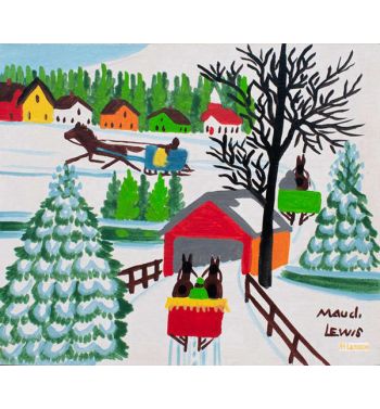 Covered Bridge, Ca, 1965