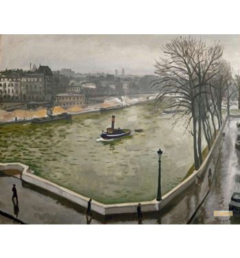 The Seine In Paris