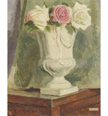 Roses In A Vase