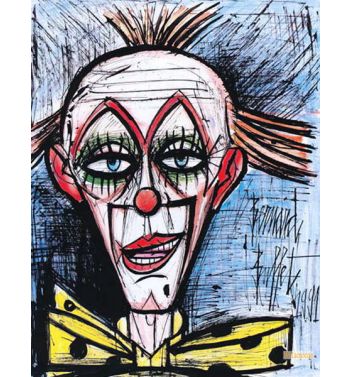 Clown Au Fond Bleu