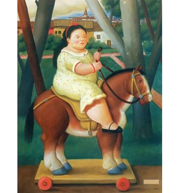Girl On A Horse