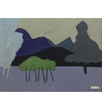 Clear Cut Landscape, 1951