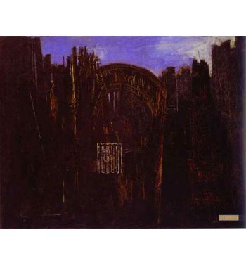 Cage Forest And Black Sun Cage 1927