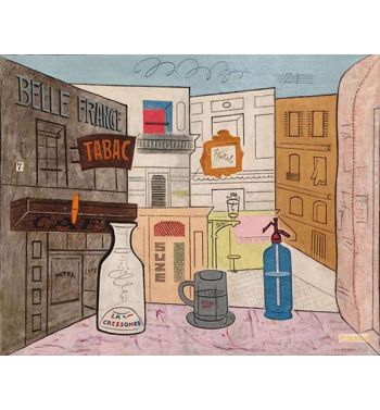 A Painting Of Paris From The "In Full Swing", 2
