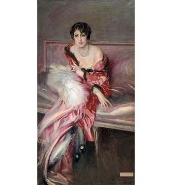 Madame Juillard In Red 1912