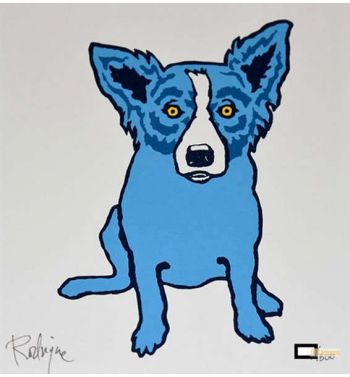 Untitled First Edition Blue Dog