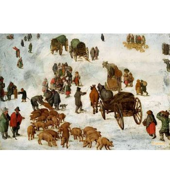 Studies Of A Pig Market 1620