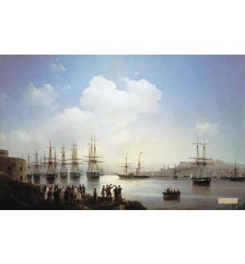 Russian Squadron On The Sevastopol Raid 1846