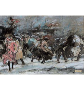 Snowstorm Broadway