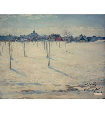 Hornbaek Im Winter
