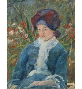 Susan Seated In A Garden 1882