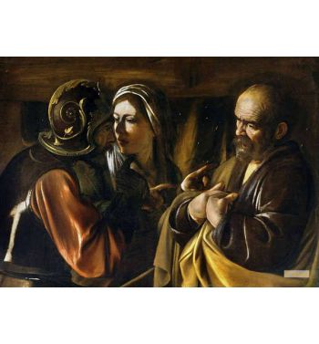 Caravaggio The Denial Of Saint Peter