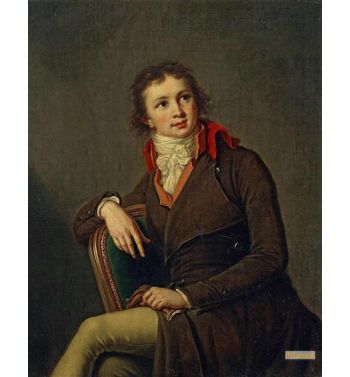 Portrait Of Count Pavel Alexandrovich Stroganov 1774 1817 1790S