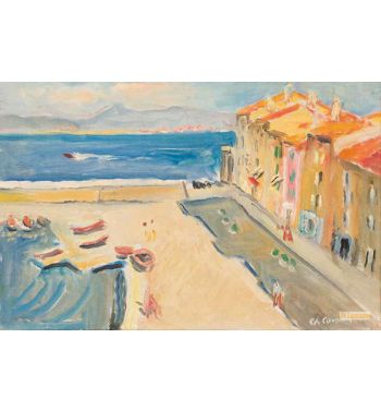 A Corner Of Saint Tropez, 1957