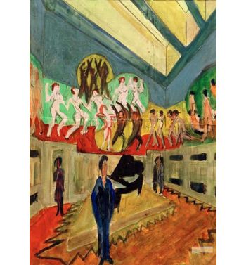Design For Painting The Walls Of The Podium In The Ballroom