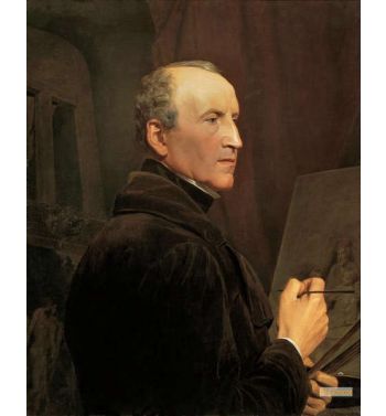 Self Portrait At The Easel 1848