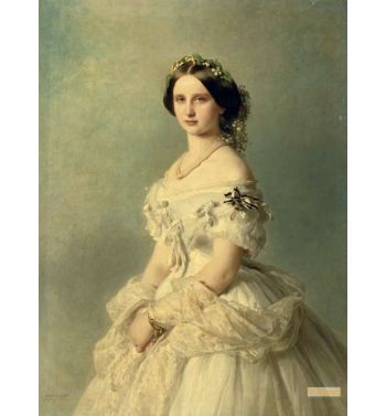 Portrait Of Princess Of Baden 1856