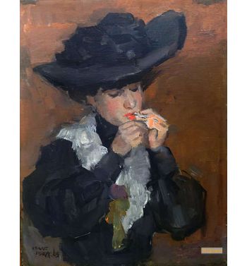 Woman With Cigarette