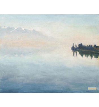 Lake Léman Seen From Montreux