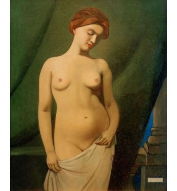Naked Women, Green Curtain
