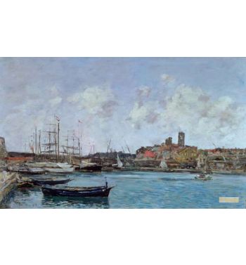 View Of Antibes 1893