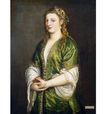 Lady In Green Dress