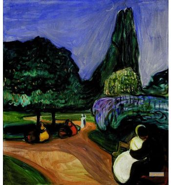 Summer Night In Studenterlunden, 1899