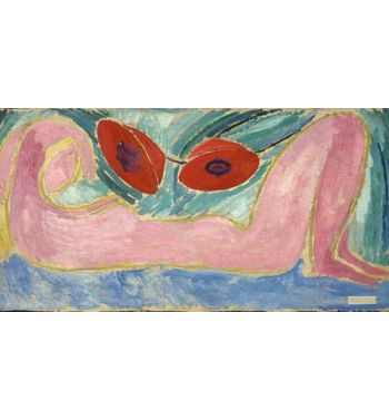 Nude With Poppies