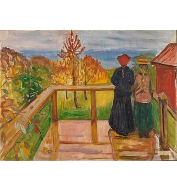 On The Veranda, 1902