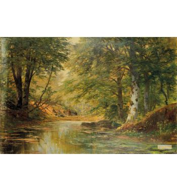 Forest Landscape with Figures