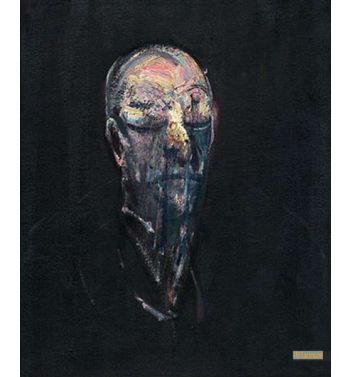 Study for Portrait IV after the Life Mask of William Blake