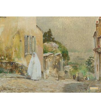 Spring Morning Rue Mt. Cenis Montmartre 1889