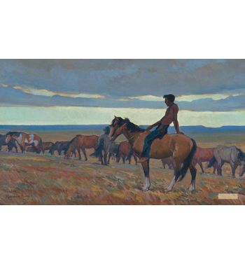Lone Bull, 1918