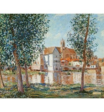 The Loing At Moret September Morning