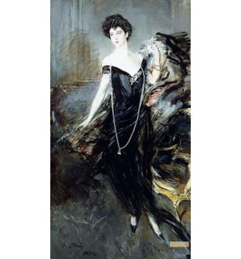Portrait Of Donna Franca Florio 1924