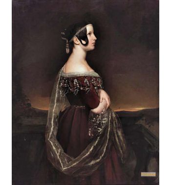 Portrait Of A Lady With Pearls