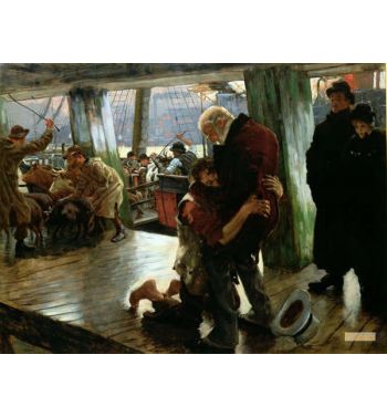 The Prodigal Son In Modern Life The Return c1882