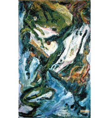 Landscape With A Diagonal Green Tree