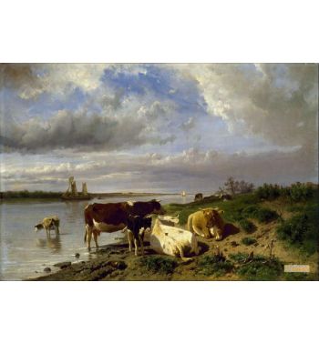 Landscape With Cattle