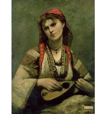 Christine Nilson 1843 1921 Or The Bohemian With A Mandolin