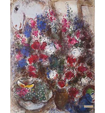Horse With Flowers, Woman