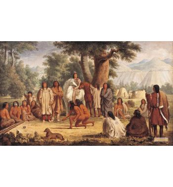 Chualpays Jouant À L'Alcoloh V 1851 1856