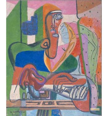 Portrait Of Woman The Cath Tremble Of Meaning 1944
