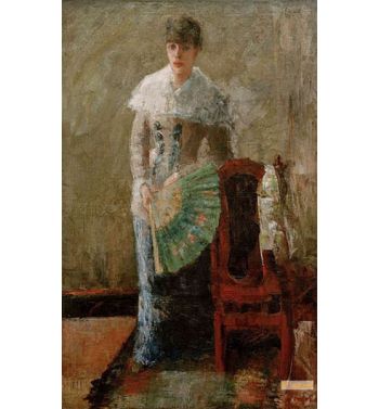 The Lady With The Fan